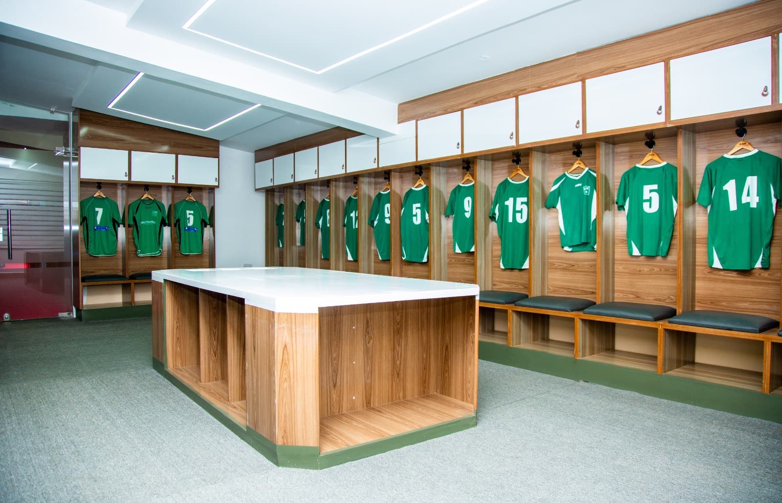 Players' changing room