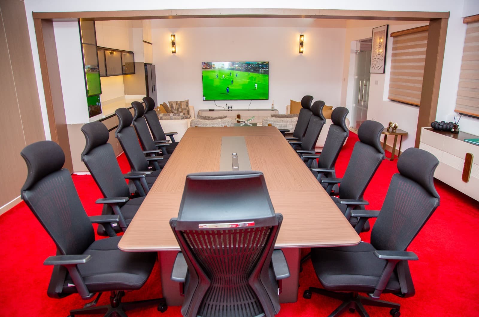 Biteko Stadium VIP lounge, matchday-ready
